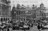 postkaat van  Grote Markt- Bloemenmarkt