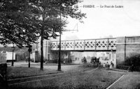 carte postale ancienne de Forest Le pont de Luttre