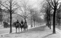 postkaart van Brussel Avenue Louise