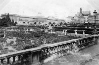 carte postale de Bruxelles Le Jardin Botanique