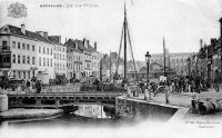 carte postale de Bruxelles Quai aux Briques
