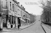 carte postale ancienne de Woluwe-St-Pierre Rue de la Station de Woluwe