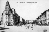 carte postale ancienne de Ixelles Avenue Guillaume Macau