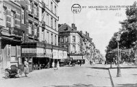 postkaart van Molenbeek Boulevard Léopold II