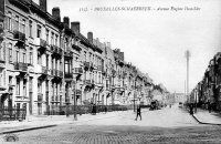 carte postale ancienne de Schaerbeek Avenue Eugène Demolder