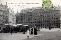 postkaart van Brussel Grand'Place - Maison des Corporations