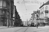 carte postale ancienne de Etterbeek Coin de l'avenue de Tervueren et l'avenue des Celtes