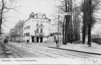 carte postale ancienne de Etterbeek Avenue d'Auderghem