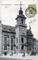postkaart van Anderlecht La Maison Communale