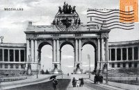 carte postale ancienne de Etterbeek Arcades du Cinquantenaire