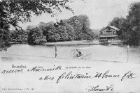 postkaart van Brussel La Grande île au bois