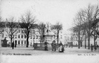 postkaart van Brussel Marché-aux-Grains