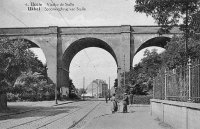 carte postale ancienne de Uccle Viaduc de Stalle