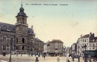 postkaart van Anderlecht Place du Conseil - Cureghem
