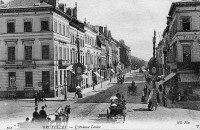 carte postale de Bruxelles L'Avenue Louise