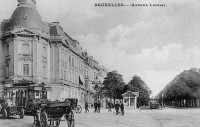 carte postale de Bruxelles Avenue Louise