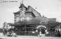 carte postale ancienne de Woluwe-St-Pierre Le Chien Vert (300 av de Tervueren)