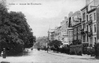 carte postale ancienne de Ixelles Avenue des Klauwaerts