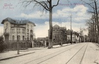 carte postale ancienne de Uccle Fort-Jaco - Chaussée de Waterloo