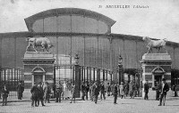 carte postale ancienne de Anderlecht L'Abattoir