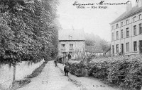 carte postale ancienne de Uccle Rue Rouge