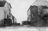 carte postale ancienne de Uccle Avenue Belle-Vue