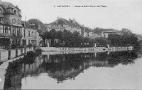 carte postale ancienne de Watermael-Boitsfort Boitsfort - Hôtels de Belle-Vue et de l'Etang