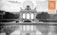 carte postale ancienne de Etterbeek Le Cinquantenaire