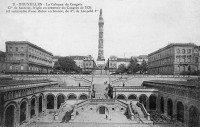 carte postale de Bruxelles La Colonne du Congrès