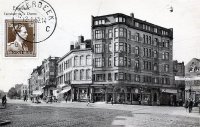 carte postale ancienne de Etterbeek Carrefour de la Chasse