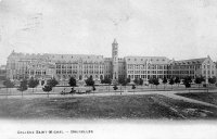 carte postale ancienne de Etterbeek Collège Saint-Michel