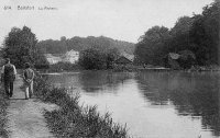 carte postale ancienne de Watermael-Boitsfort Boitsfort - La Pêcherie