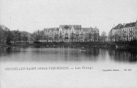 carte postale ancienne de Saint-Josse Les Etangs