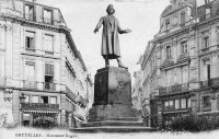 postkaart van Brussel Monument Rogier, place de la Liberté