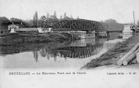 carte postale de Bruxelles Le Nouveau Pont sur le Canal