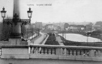 postkaart van Laken Le Pont colonial