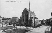 carte postale ancienne de Etterbeek L'Eglise Saint-Antoine