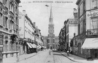carte postale ancienne de Etterbeek L'Eglise Sainte-Gertrude