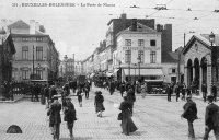postkaart van Molenbeek La Porte de Ninove