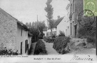 carte postale ancienne de Watermael-Boitsfort Boitsfort - Rue du Four
