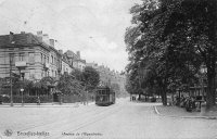 carte postale ancienne de Ixelles Avenue de l'Hippodrome