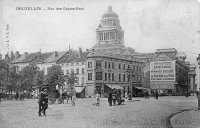 carte postale de Bruxelles Rue des Quatre-Bras