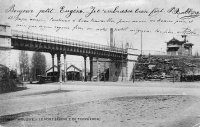 carte postale ancienne de Woluwe-St-Pierre Le Pont avenue de Tervueren