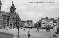 carte postale ancienne de Anderlecht Cureghem - Place du Conseil