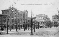 carte postale ancienne de Saint-Gilles Place de Parme