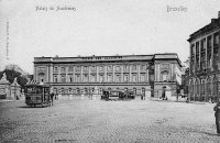 carte postale de Bruxelles Palais des Académies