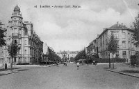 carte postale ancienne de Ixelles Avenue Guillaume Macau