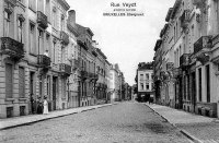 carte postale ancienne de Ixelles Rue Veydt (avenue Louise)