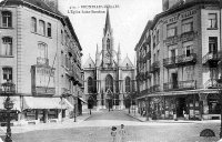 carte postale ancienne de Ixelles L'Eglise Saint-Boniface
