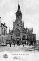 carte postale ancienne de Saint-Gilles Eglise de St Gilles